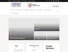 Tablet Screenshot of citynet-ap.org